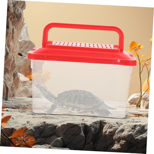 Fish Transport Container Small Aquariums Goldfish Tank Handheld Fish Tank Crab Carrier