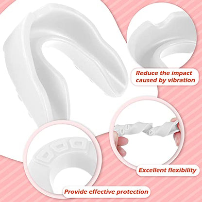 Frienda Adult Mouth Guards for Sports with Case - color: White, Black