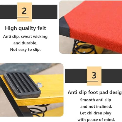 Gymnastics Springboard, with Crash Protection Mats, Heavy Duty Vault Training Equipment for School and Home Use - size: 40*60cm