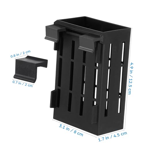 Alipis 4Pcs Aquarium Plant Holder Holes Hanging Plant Pot for Sturdy Plastic Suitable for Aquariums and Aquatic Decor