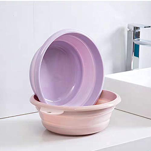 2Pack Collapsible Wash Basin Collapsible Dish Tub Portable Sink,Space Saving for Dishing, Fruit, and Camping, Hiking and Home