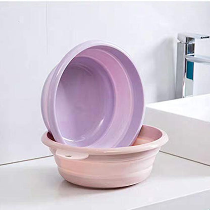 2Pack Collapsible Wash Basin Collapsible Dish Tub Portable Sink,Space Saving for Dishing, Fruit, and Camping, Hiking and Home