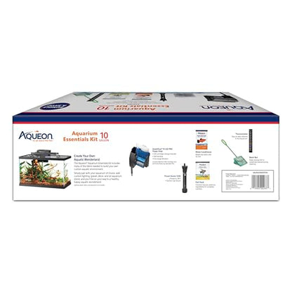 Aqueon Fish Tank Aquarium Essentials Starter Kit for 10 Gallon Tanks - size: 10 Gallon