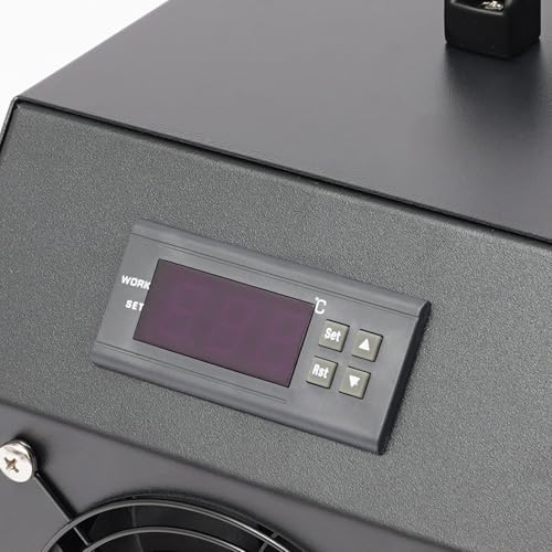 Aquarium Chiller, 60L/15.85Gal Aquarium Cooler, Aquarium Water Chiller with LCD Display, Fish Tank Water Chiller, Hydroponics Cooling System for Water Weeds Axolotl Jellyfish Coral Shrimp - size: 60L/15.85Gallon