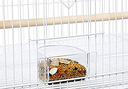 Lot of Breeding Bird Flight Cages for Canary Parakeet Aviaries Budgies Lovebird Finch (Large 30" White Divider) - color: Large 30" White Divider
