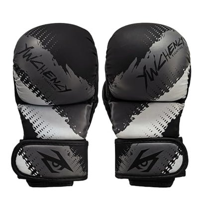 YWChenzy Fighting MMA Sparring Gloves Open Palm Martial Arts Boxing Punching Bag Training Gloves - color: yst2
