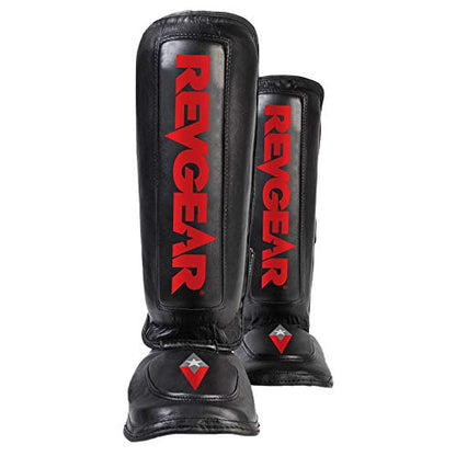 Revgear Defender Gel Heavy Hitter Shin Guards, Gel Padding, Extra Cushion - size: X-Large