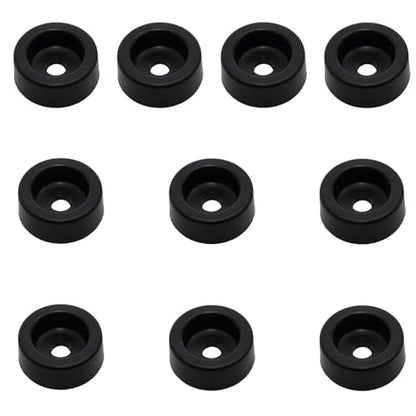 10Pcs Rubber Shock Absorbing Feet Pads Anti Vibration Mounts for Furniture Equipment 30 * 12 * 29.5mm