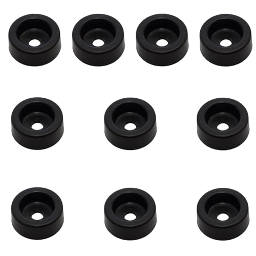 10Pcs Rubber Shock Absorbing Feet Pads Anti Vibration Mounts for Furniture Equipment 30 * 12 * 29.5mm