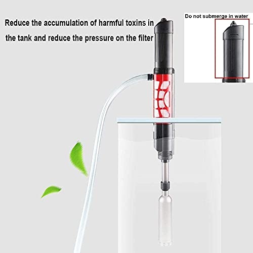Accessory Set Electric Aquarium Gravel Cleaner Vacuum, Sludge Extractor Aquarium Fish Tank Water Changer Automatic Gravel Cleaner Aquarium Cleaner Kit Vacuum Siphon Pump for Sand Washing Aquari