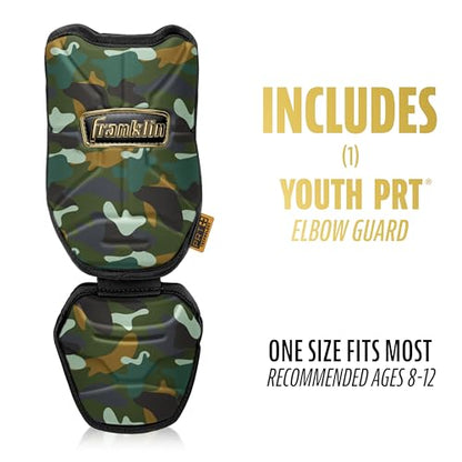 Franklin Sports PRT Baseball + Softball Elbow Guard - color: Camo/Gold, size: Youth