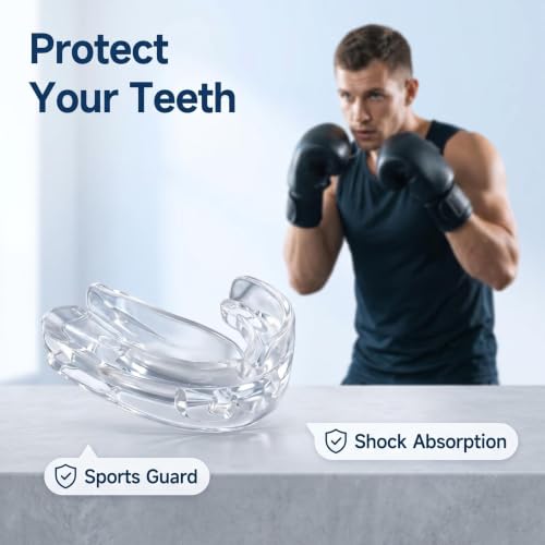 Mouth Guard for Sleep & Sports,No Boil,3 in 1