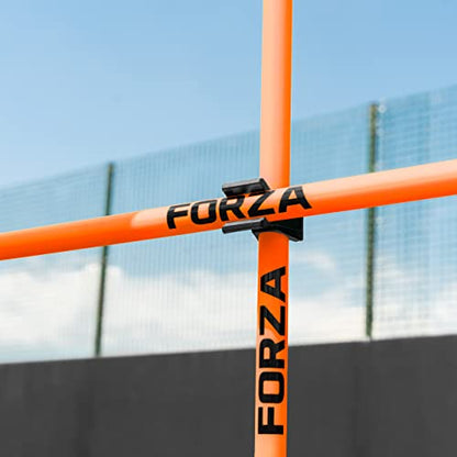 FORZA Agility Poles & Clips | Create Your Own Hurdles - 8 Color Options - color: Orange, style: Poles & Clips