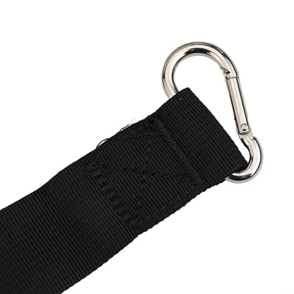 Sled Harness For Exercises, Adjustable Nylon Running Resistances Training Belts With 5.1ft Rope Kit For Footballs Basketballs Strength Building, Black