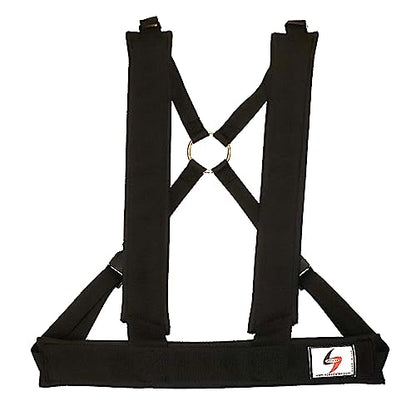 SPEEDSTER Padded Dual-Use Harness with 10ft Towline. Made in The USA for Speed, Agility and Jump Training.