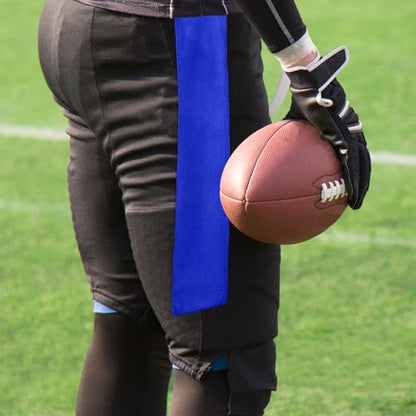 Fanfanwin 6 Pcs Football Towels with Buttons Quick Dry Sports, Blue | Button Design Prevents Slipping, Quick Dry Basketball Workout, Lightweight Sweat Absorbent Towels Athletes Gym Training Use - color: Blue