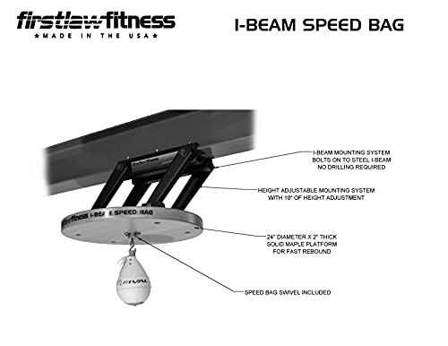 I-Beam Speed Bag - (I-Beam Width from 4.0" to 6.25") - Made in The USA