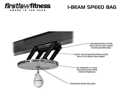 I-Beam Speed Bag - (I-Beam Width from 4.0" to 6.25") - Made in The USA