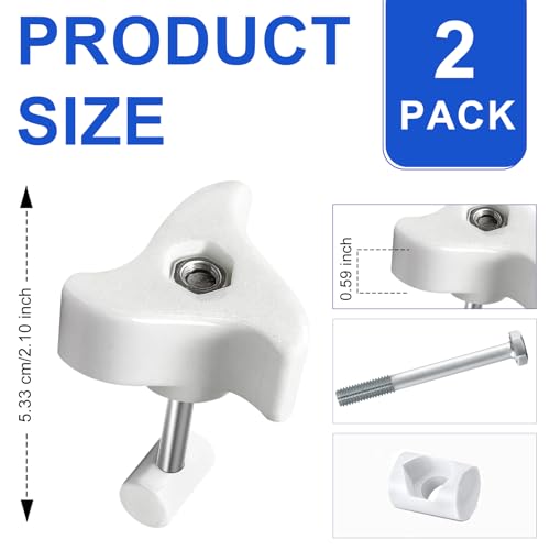 Lid Fastener for Fluval FX6 FX4 FX5 FX2 Canister Filters, Aquarium Canister Filter Lid Fastener Replacement - 2 Pack