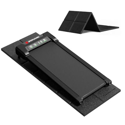 Stepwaver Walking Pad Mat for Carpet Floor - 68"x24", 0.2" | Treamill Mat for Hardwood Floors, High Density, 5mm Thickness, Folable, Floor Protection for Bike, Elliptical, Treadmill