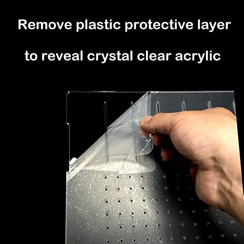 Acrylic Aquarium Divider Kit 5.5/10 / 20L / 20H / 29 / 40B / 55/75 / 125gal Fish Tank with Suction Cups (29gal Top Fin) - size: 29gal Top Fin