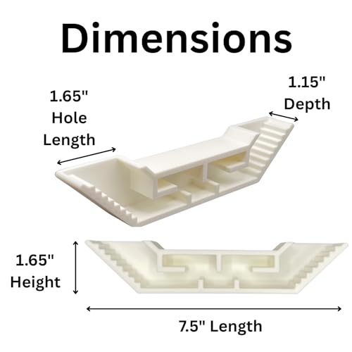 Shrimp Cave Underground Maze Tunnel | Viewing Shrimp Freshwater Hide Tunnel | Aquarium Shrimp Breeding Cave Perfect for Small Shrimp, Cherry Shrimp, Dwarf Shrimp (White) - color: White