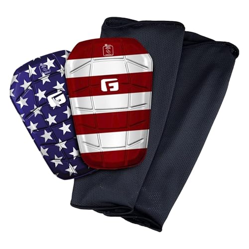 G-Form Pro-S Blade Soccer Shin Guards - Adult Shin Guards - Shin Guards for Protection - color: Freedom, size: Adult Large