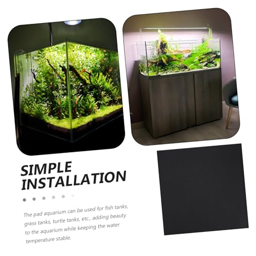 UPKOCH Fish Tank Cushioning Mat Thickened Non Slip Eva Pad for Aquariums Durable Bottom Mat for Fish Tank Stability and Protection Cuttable