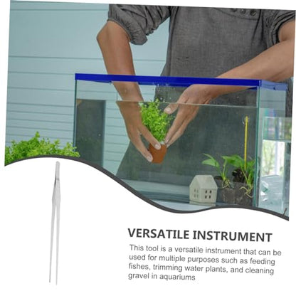 BESPORTBLE Professional Aquarium Tweezers Plant Trimming Tool Water Plant Planting Clips Fish Tank Cleaning Supplies