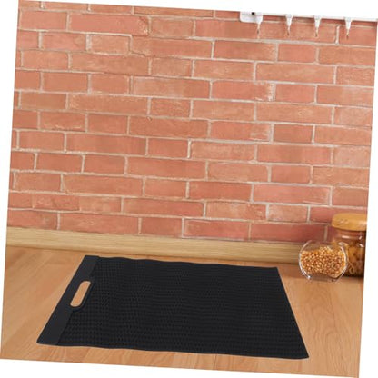 COLLBATH Fish Fillet Mat for Kitchen Use Non-Slip PVC Fish Cleaning Board Multifunctional Pad for Scaling and Draining Compact Design for Small Spaces