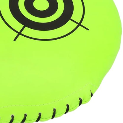 Boxing Target Paddle, Martial Arts Training Team Fine Sewing Training Ans - color: Fluorescent Green