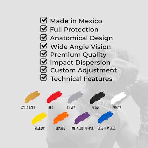 CLETO REYES Boxing Headgear with Face Bar for Men and Women, Protective Head Guard Face Saver, Sparring Fighting Sports - color: Yellow