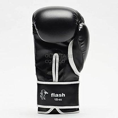 LEONE 1947, Flash Boxing Gloves - color: black, size: 10ozM