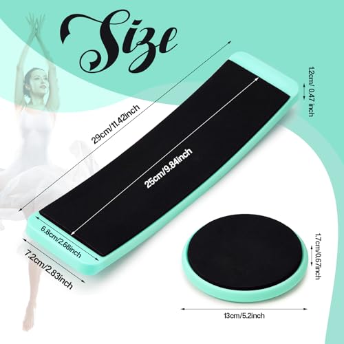 2 Pcs Turning Board Skate Spinner for Ballet Dancers - color: Sky Blue