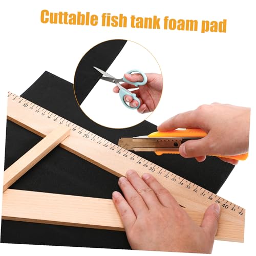 Gatuida Reptile Terrarium Mat Non- Tank Bottom Pad for Aquariums Thick Shock-Absorbing Water-Resistant for Fish Tanks and Leveling Support