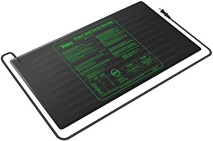 iPower 2-Pack 10" x 20" and 48" x 20" Seedling Heat Mats for Plant Germination and Hydroponics