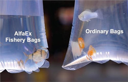 Fishery Bags 10 Inches Leak Proof Rounded Bottom Corners Clear Plastic Fish Bags for Marine and Tropical Fish Transport. (10" x 20" / 100 Pack / 2 Mil) - size: 10" x 20" / 100 Pack / 2 Mil