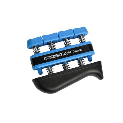 Finger Strengthener - Grip Strength Trainer, Forearm & Hand Gripper Exerciser, Strengthening Grip for Therapy, Guitar Handgrip, Wrist Strengtheners - size: Light Tension of 5 LBS
