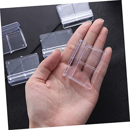 BESPORTBLE 3sets 6mm Fish Tank Acrylic Clips Aquarium Lid Support Holders Durable Glass Cover Clips for Fish Aquarium Tank 6pcs*3