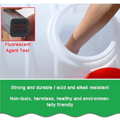 Heavy Duty Water Container Plastic Water Storage Carrier with Tap 50l 80l 110l 200l Water Tank Water Bottle Dispenser for Camping Caravan Hiking Outdoor(Size:80L) - size: 80L