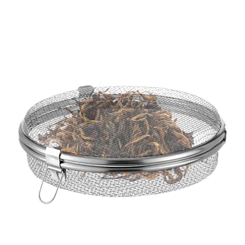 Food Drying Fish Net – Stainless Steel Mesh Rack, Round Hanging Dry Nets | Foldable Multi Layer Air Drying Baskets, Breathable Fly Proof Organizers for Fish, Fruits, Herbs, Vegetables and Outdoor