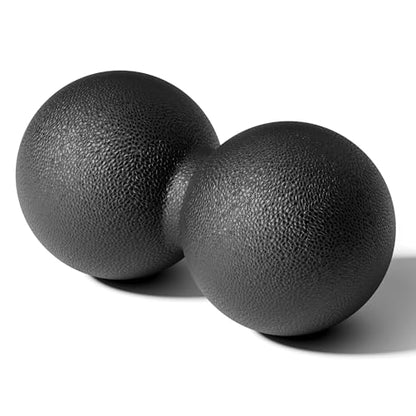 Peanut Massage Ball for Myofascial Release & Plantar Fasciitis Pain Relief - color: Black-single Pack
