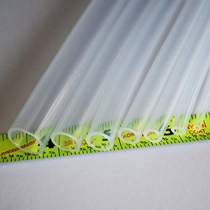 Ultra Clear Platinum Silicone Tubing - Food & Medical Grade - High Temp Hose (3 Feet, 3/16" ID x 5/16" OD) - size: 3/16" ID x 5/16" OD