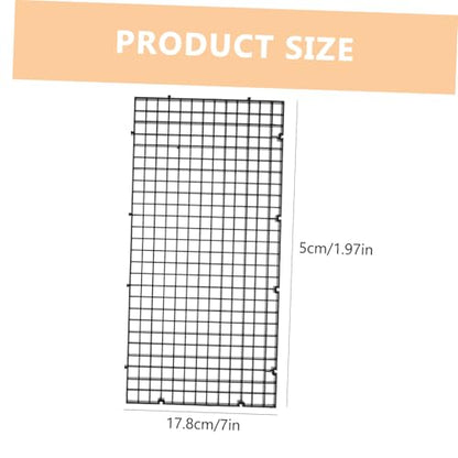 POPETPOP 6pcs Aquarium Filtration Plates Plastic Fish Tank Mesh Isolation Net for Filtration and Divider Use