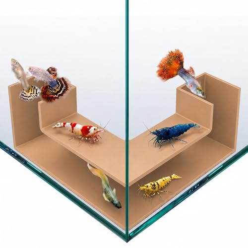 Aquarium Underground Tunnel 5", Clear Viewing Fish Tank Cave, Dual-Entrance Shrimp Hideout, Substrate Buried Decor for Betta, Loaches, Corydoras, Smooth ABS, Sand - color: Style A Sand
