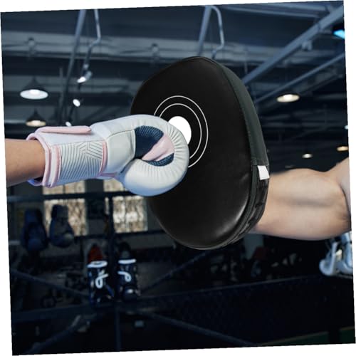 Zerodeko Muay Thai Training Hand Pad Curved Focus Mitt 1pcs Boxing Kickboxing Taekwondo Strike Shield for Martial Arts Training