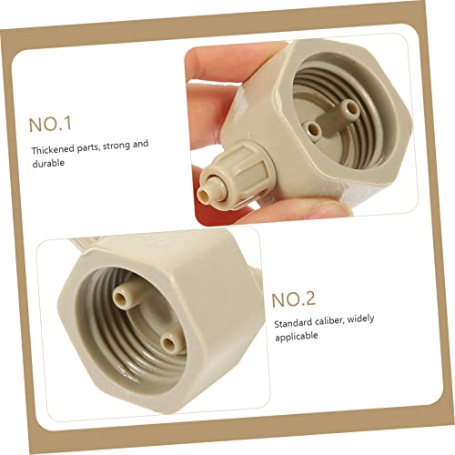 2pcs Bottle Cap Generator Kit for Aquarium Generator Bottle Caps Replacement Lids for Fish Tank Supplies
