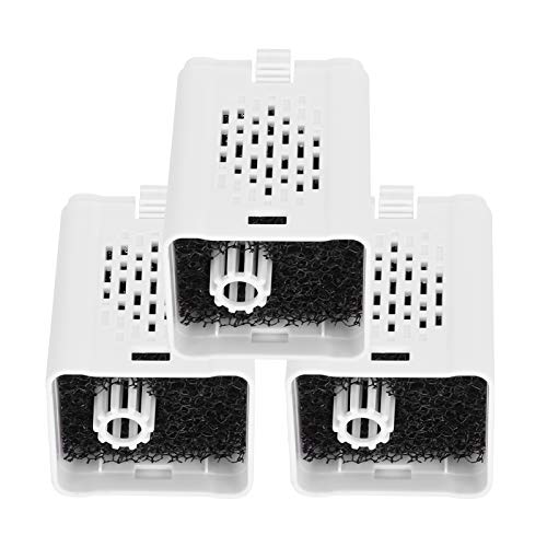 aqxreight 3Pcs Fish Tank Filter Bucket and Water Cleaning Filter Media Pad Aquarium Kits S Water Effect Disassemble Your Swimming Small Filtration Box Multi Layer Buckets Than