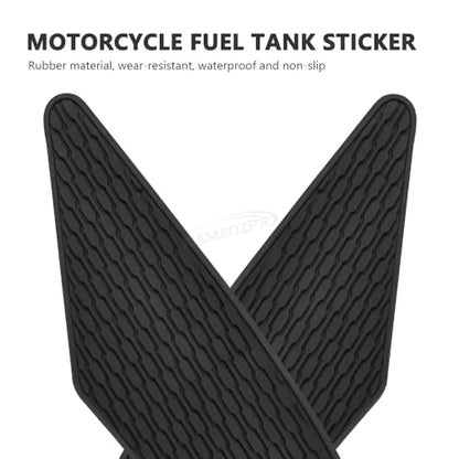 YZF-R6 Side Fuel Tank Pad 2017-2021 - Protective Anti-Slip Knee Grip Traction Sticker for R6 Accessories