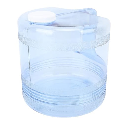 1 Gallon 4L Distilled Water Container, Replacement Distilled Water Jug for Countertop Water Distiller Machine, Home Beauty Plastic Carafe Bottle(1,Blue)